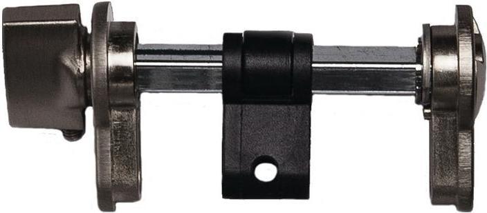 Produktbild Schlegel WC-/Badmodul 007/7100 PZ 100 mm vorgerichtete Türen Aluminium Druckguss mit Zubehör (Profilzylinder)