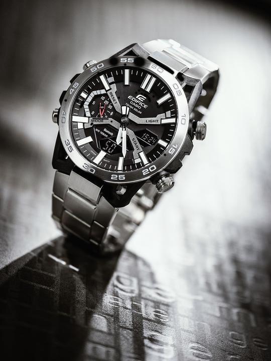 Produktbild Casio ECB-2000D-1A (Digitaluhr, Analoguhr, 48 mm)
