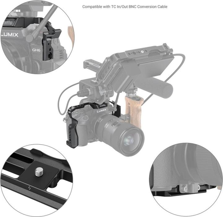 Actual product image SmallRig Cage Full Panasonic LUMIX GH6 (Cage)