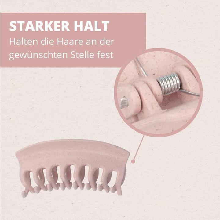 Immagine prodotto Parsa Beauty PARSA Nature Love Fermaglio per capelli, rosa grande, 6 pezzi, in paglia di grano (6 pz.)