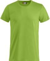 Actual product image T-shirt Clique Basic-T 029030, cotton, light green, size L (L)