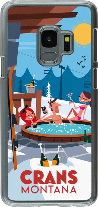 Produktbild PhoneLook Hülle transparent Crans-Montana Mountain Jacuzzi (Samsung Galaxy S9)