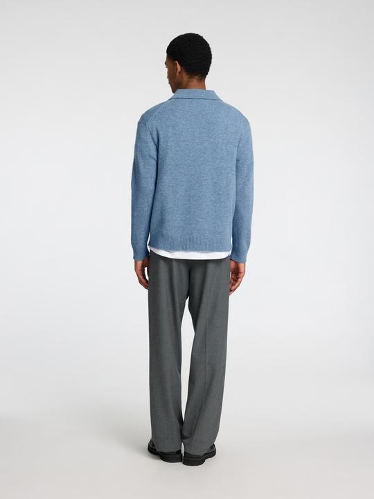 Produktbild Selected Homme 100% Woll Polohemd aus Strick (XL)