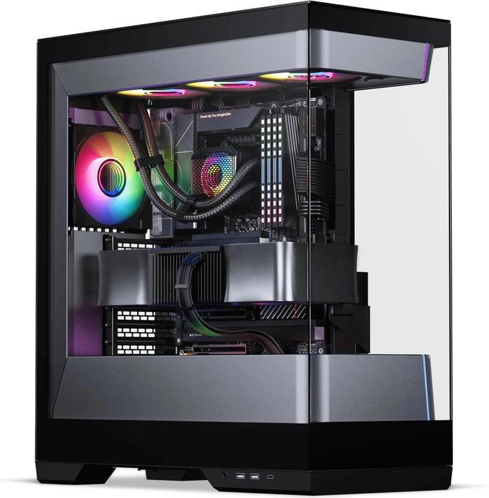 Image du produit Phanteks Evolv S2 PC-Gehäuse, Midi-Tower, E-ATX, RGB, Tempered Glass - schwarz