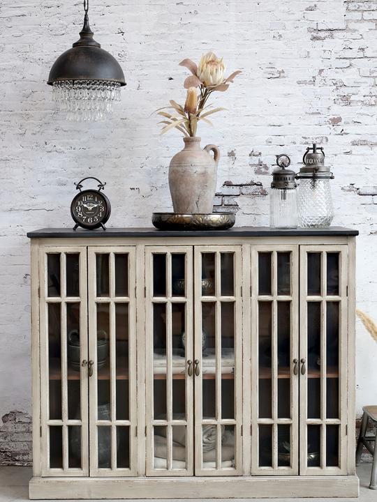 Immagine prodotto Chic Antique Lampada a sospensione di fabbrica con cristalli di plastica (E27)