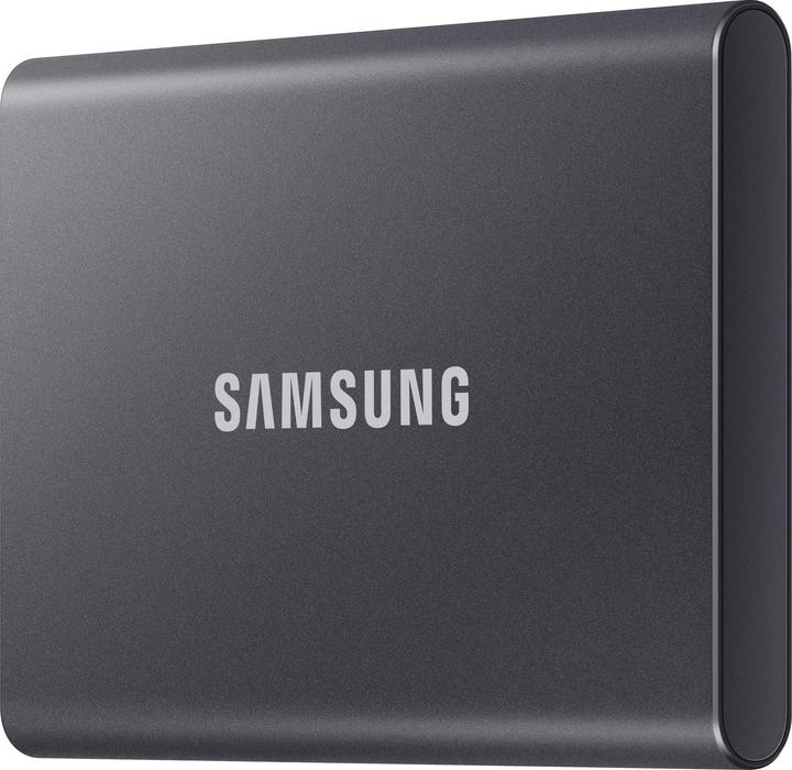 Actual product image Samsung Portable T7 Titan Grey (4000 GB)