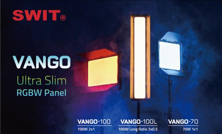Produktbild Swit Slim and Natural-Born-Soft 7.5:1 professional 100W RGBW LED Panel Light 2.1cm ultra slim, Natural-B (Studioleuchte)