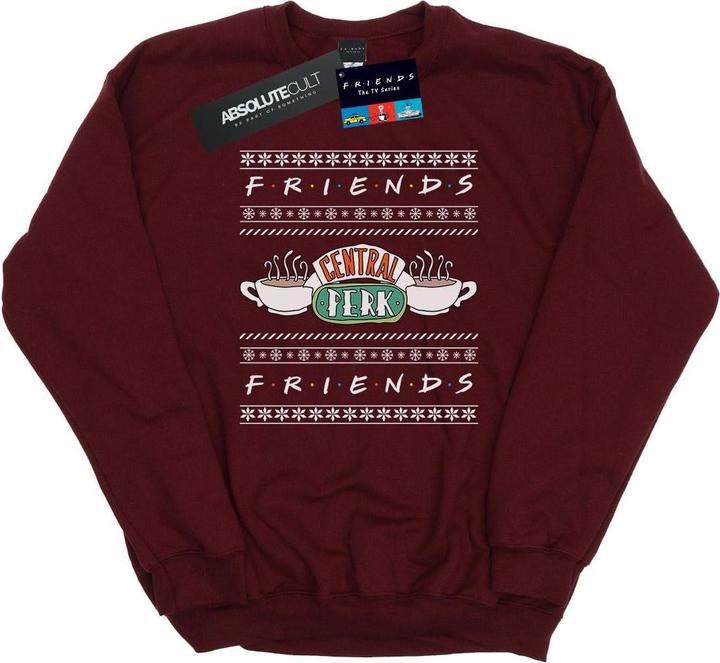 Friends Fair Isle Central Perk Sweatshirt (XXL)