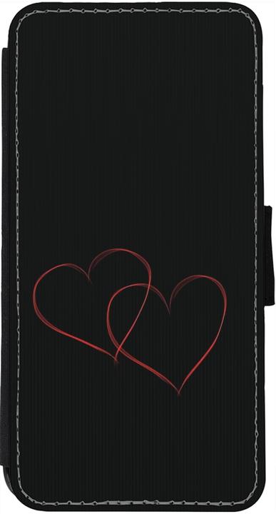 Actual product image PhoneLook Coque Wallet noir Valentine 2023 attached heart (Apple iPhone 12)