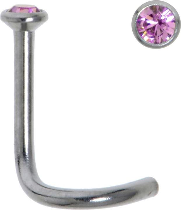 Image du produit Bijouteria Piercing nez (Acier inoxydable, Cristallin)
