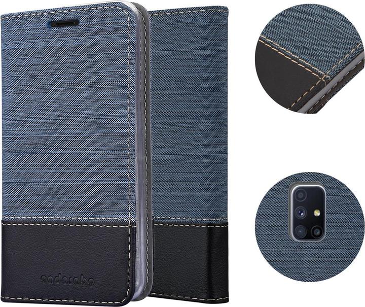 Actual product image Cadorabo Book Jeans Optics Cover (Samsung Galaxy M51)