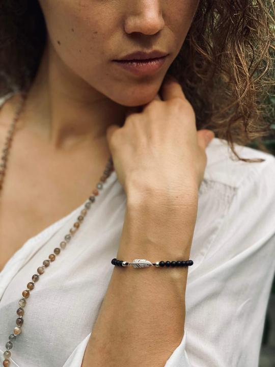 Image du produit Balibay Federa (Onyx, Pierre précieuse, Argent sterling 925)