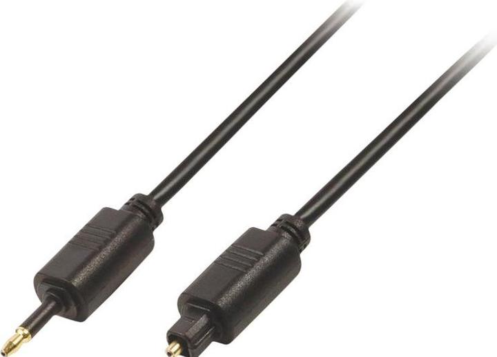 Productafbeelding Nedis Optische audiokabel TosLink stekker (2 m, TOSLINK)