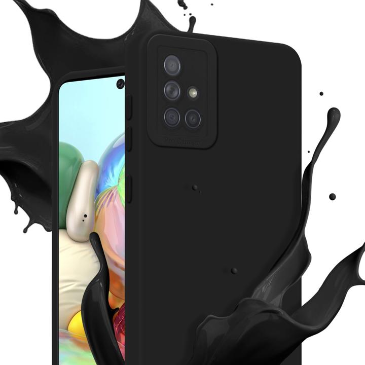 Produktbild Cadorabo Hülle für Samsung Galaxy A71 4G im TPU Fluid LM162 Style (Samsung Galaxy A71)