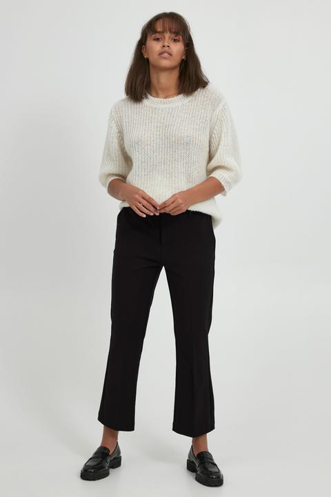 Actual product image Pulz Jeans Pulz - PZBINDY HW Pant - Trousers - 50206520 (42)
