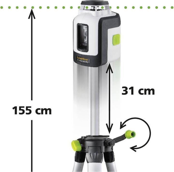 Productafbeelding Laserliner SmartLine-Laser G360 Set 150cm 360° lijnlaser