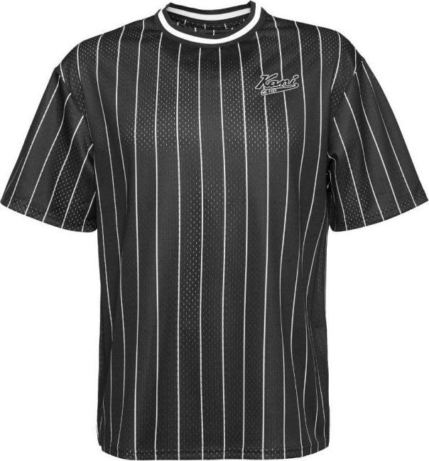 Karl Kani Chest Varsity Pinstripe Mesh Tee Hell (L)