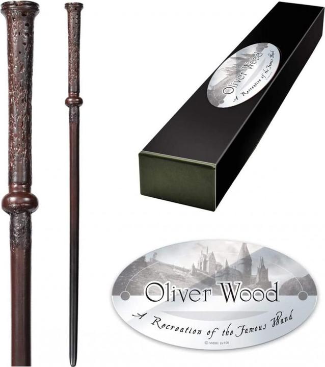 Produktbild Noble Collection Harry Potter Zauberstab Oliver Wood (Charakter-Edition)