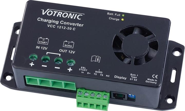 Image du produit Votronic 3321 VCC 1212-20 C 12V à 12V 20A B2B Convertisseur de charge (12V, 25 A)