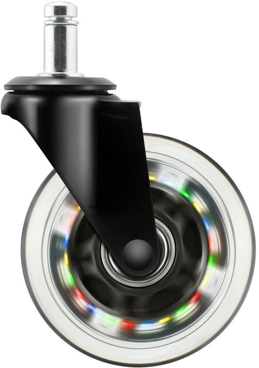 Actual product image Deltaco Gaming Rainbow Casters