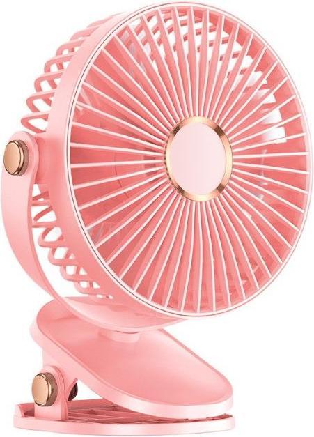 Actual product image MU Classic 6 inch fan with 5 speed settings and 1200mAh battery (45 dB)