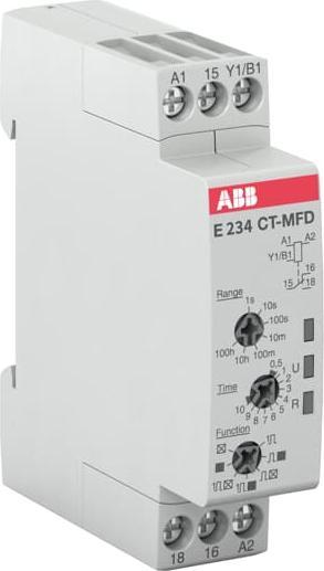 Immagine prodotto ABB Timer multifunzione E234CT-MFD 24-240VAC, 24-48VDC CT-MFD.12