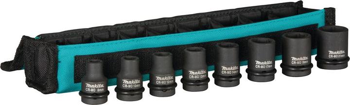 Produktbild Makita Steckschlüssel-Set (12 mm, 10  mm, 19 mm, 21 mm, 13 mm, 14 mm, 17 mm, 18 mm, 16 mm, 9 mm, 15 mm, 11 mm, 20 mm, 8 mm)