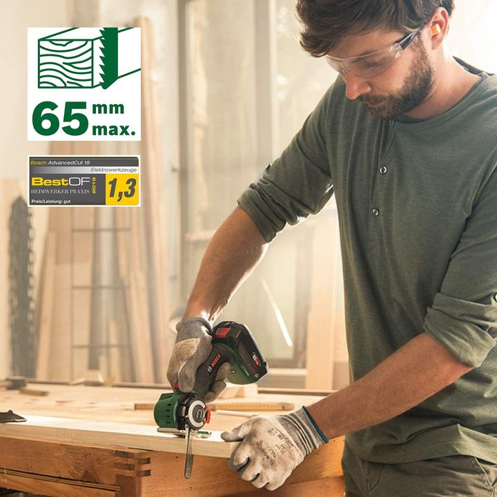 Produktbild Bosch Home & Garden AdvancedCut 18 (Akku Kettensäge)