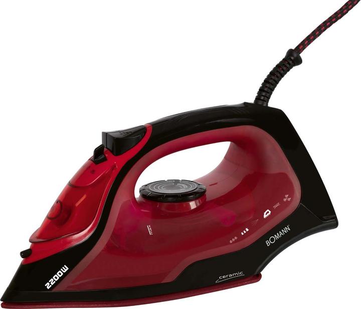 Productafbeelding Bomann DB6035CB zwart / rood (2200 W)