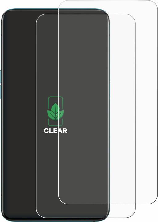 Actual product image ScreenLeaf Screen Protector sustainable Screen Protection, clear, anti-scratch (2 Piece, Oppo Reno 5G)