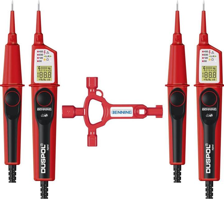 Image du produit Benning DUSPOL digital Tweepolige spanningstester