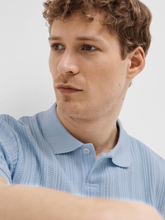 Image du produit Slhjaden Jacquard Ss Polo (S)