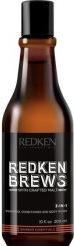 Produktbild Redken BREWS - 3-in-1 (300 ml, Flüssiges Shampoo)