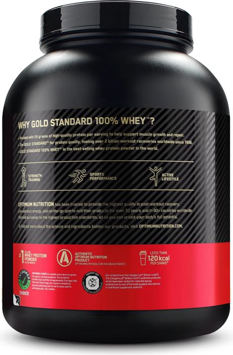 Immagine prodotto Optimum Nutrition 100 Siero di latte Gold Standard (Fragola, 1 pz., 2536 g)