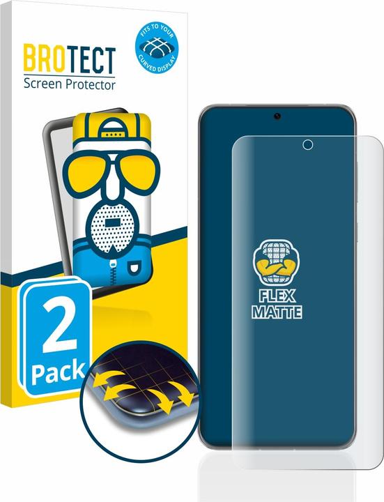 Actual product image BROTECT Full-Cover Protector Matte (2 Piece, Huawei P60 Pro)