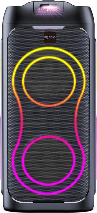 Irradio IR-PS100 STARBLAST, Party-Lautsprecher mit 100W, LED und RGB-Laser