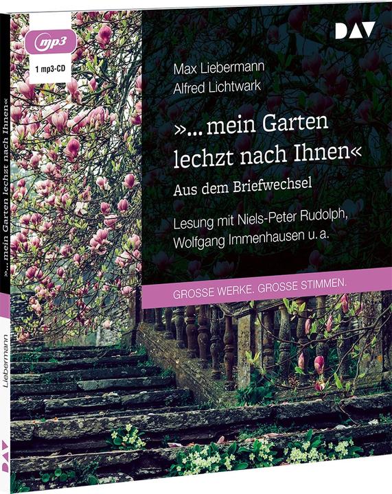 Image du produit "... mon jardin a soif de vous". Extrait de la correspondance (Max Liebermann, Alfred Lichtwark, Holger Groschopp, Niels-Peter Rudolph, Beate Jensen, Ulrich Kuhlmann, Wolfgang Immenhausen, Allemand)