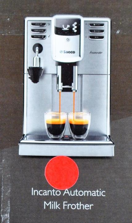 Actual product image Saeco Incanto Cappucinatore HD8914/01