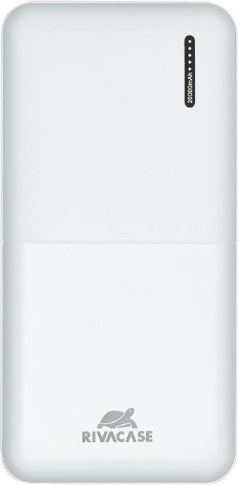 Actual product image Rivacase POWER BANK USB 20000MAH/VA2572 Baltas (20000 mAh, 20 W, 20000 Wh)