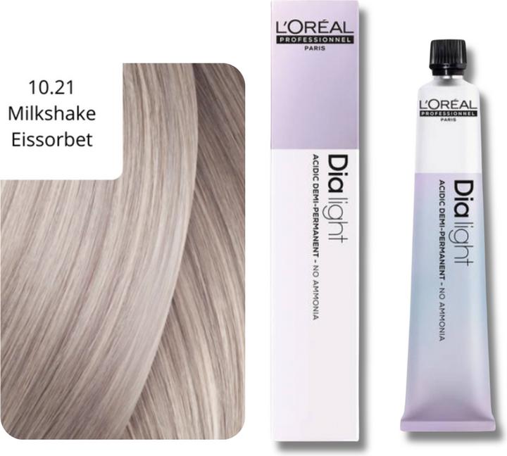 Produktbild L'Oréal Professionnel Dia Light (10.21 Milkshake Eissorbet)