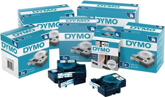 Produktbild Dymo S0720880 Standardband (1.90 cm, Schwarz, Gelb)