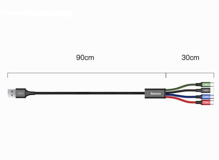 Immagine prodotto Baseus 4in1 (1.20 m, USB 2.0)