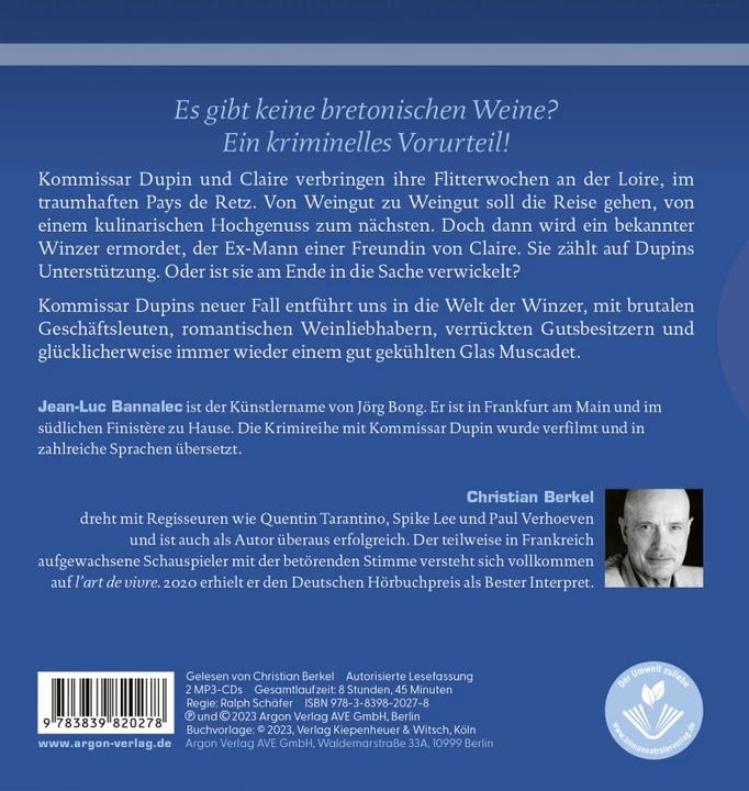 Actual product image Breton Glory (Jean-Luc Bannalec, Christian Berkel, German)