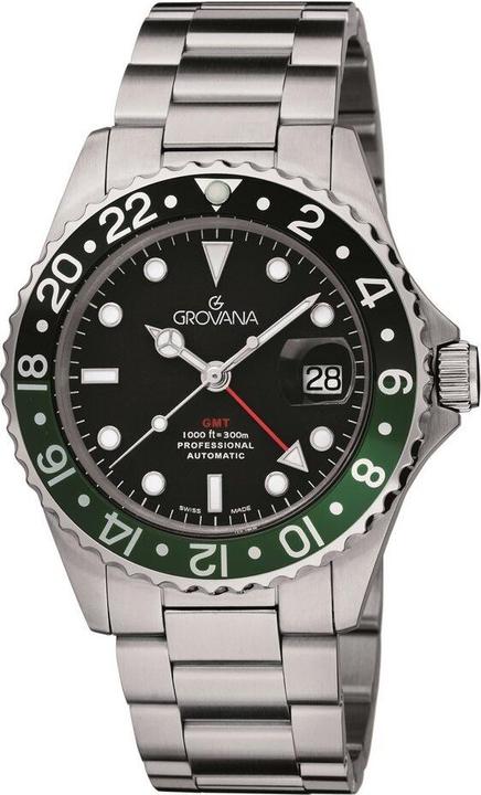 Immagine prodotto Grovana Collezione Key West GMT - Orologio automatico svizzero (Fatto in Svizzera)