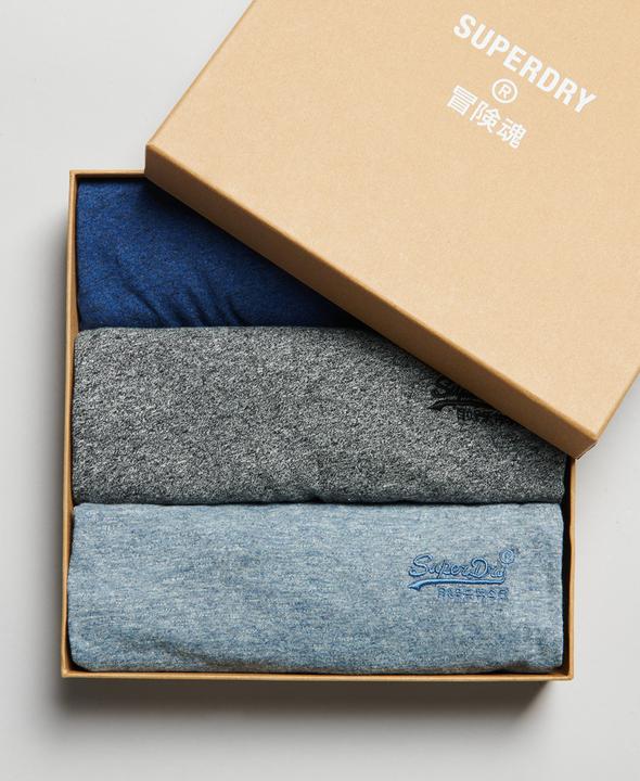 Produktbild Superdry Organic Cotton Vintage Logo T-Shirt Triple Pack (L)