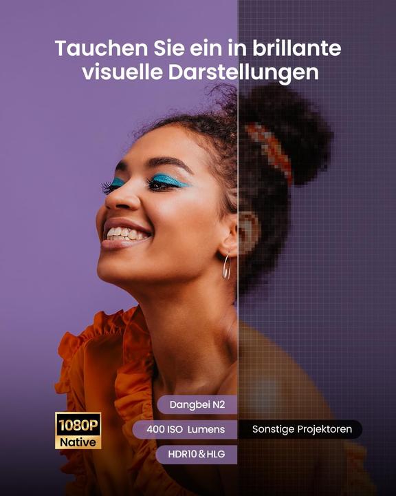 Produktbild Dangbei Mini Beamer N2 mit Netflix & Dolby Audio