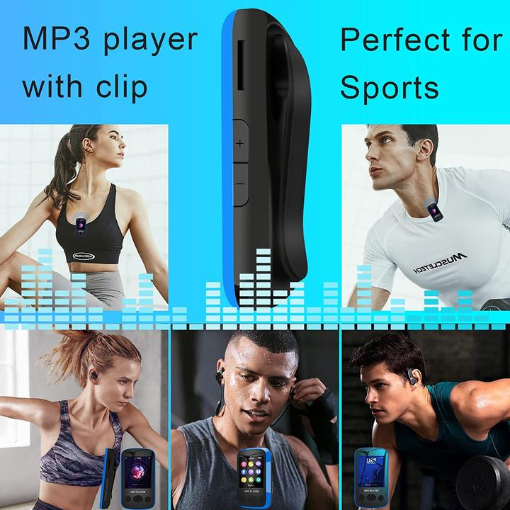 Image du produit Aiworth Lecteur MP3 léger pour le sport, 32 Go (32 Go)