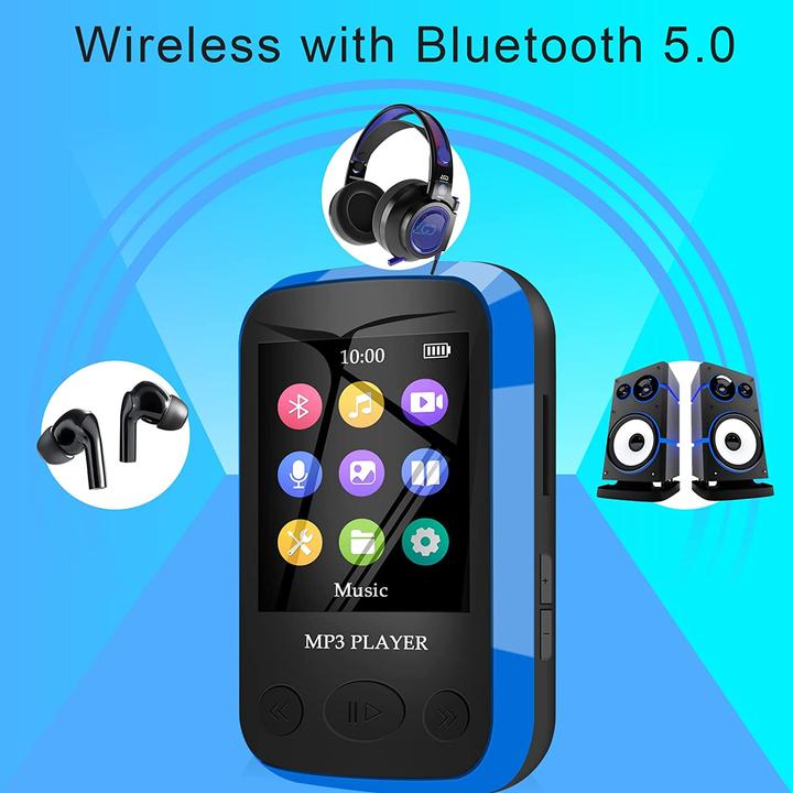 Image du produit Aiworth Lecteur MP3 léger pour le sport, 32 Go (32 Go)