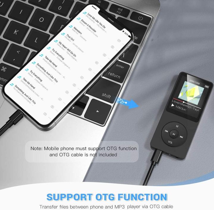Image du produit Agptek Lecteur de musique (8 Go)