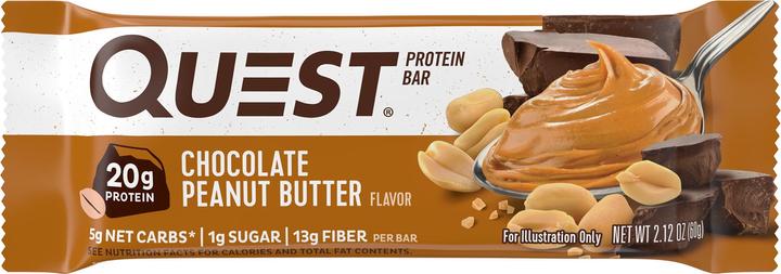 Image du produit Quest QuestBar (Beurre de cacahuète au chocolat, 1 pcs, 720 g)